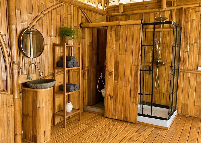 アパート Casa Da - Unique Bamboo House *
