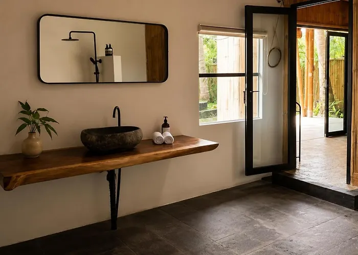 アパート Casa Da - Unique Bamboo House *